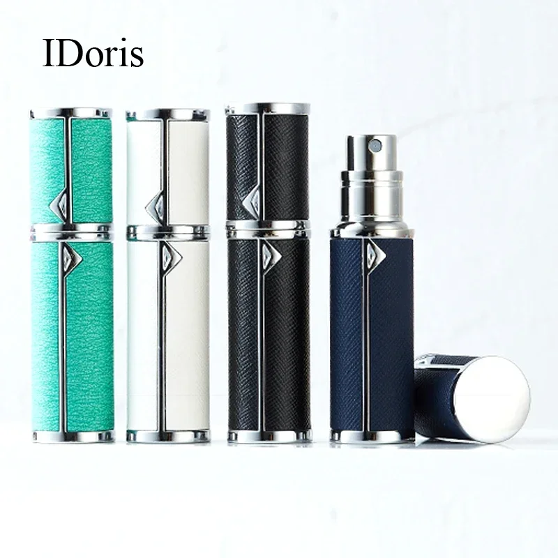 IDoris 5ML Transparent Thin Glass Spray Bottle Sample Vials Portable Mini Perfume Atomizer 2PCS Perfume Mini Portable