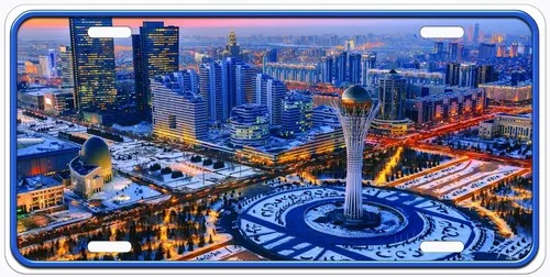 Astana Kazachstan TAG03 Новинка номерного знака автомобиля