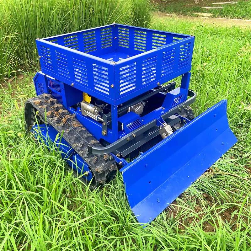 

Customized High speed operation diesel remote controlled lawn mower robot lawn mower for agriculture