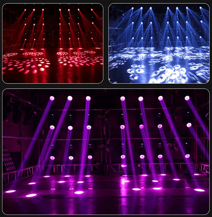 Hohe Qualität 250 W Strahl Moving Head Licht DMX 512 Geeignet Für DJ Show Weihnachten Hochzeit Disco Party Bar Bühne beleuchtung Ausrüstung – Detail 11