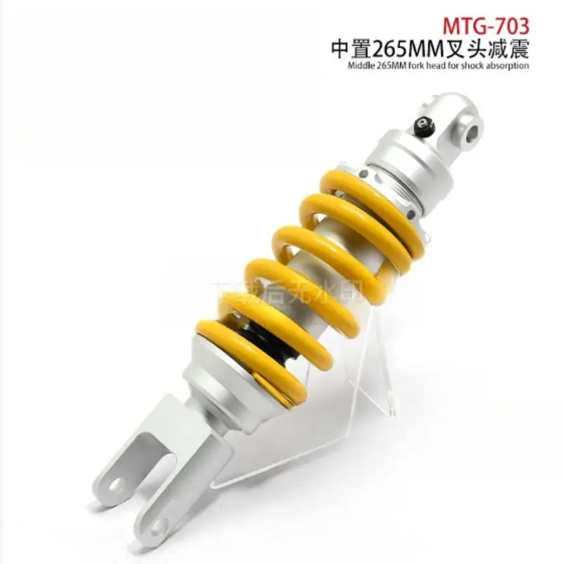 

265mm Universal Motorcycle Shock Absorbers Suspension For Yamaha Kawasaki Honda Suzuzki Aprilia Benelli KTM VIX ION R155 YZFR15