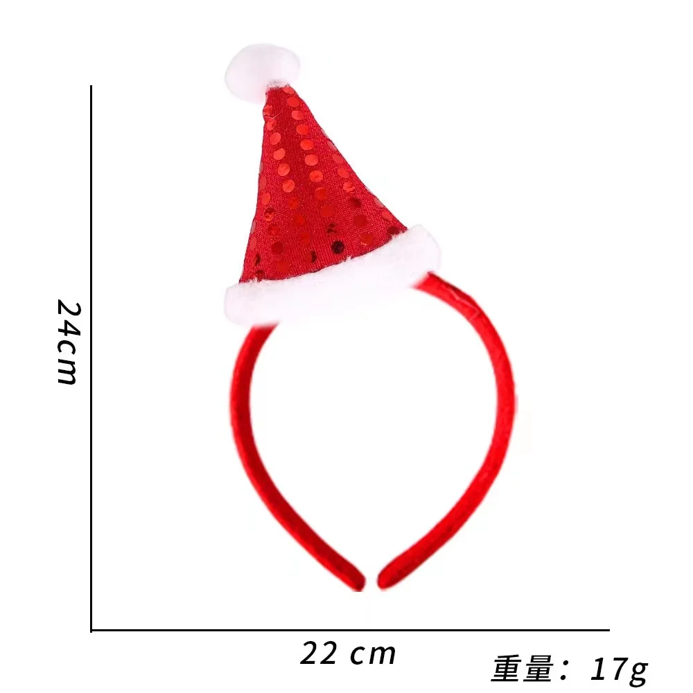 3PCS Holiday Headbands Cute Christmas head hat topper Annual Holiday Seasons Themes Christmas Party Christmas Dinner photo booth