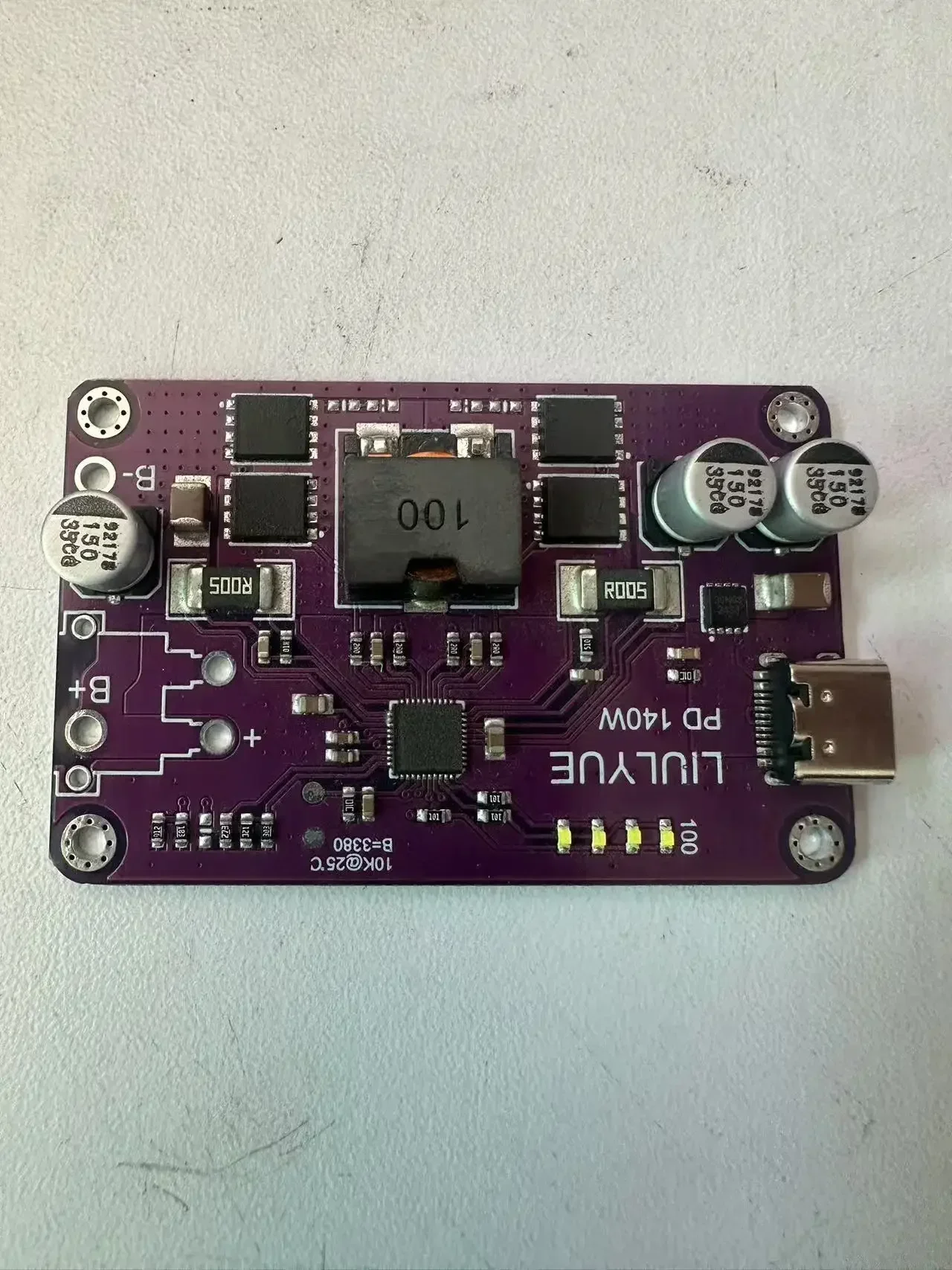 PD3.1 140W TYPE-C Lithium Battery Charging And Discharging Module for 3 to 6 Series Batteries