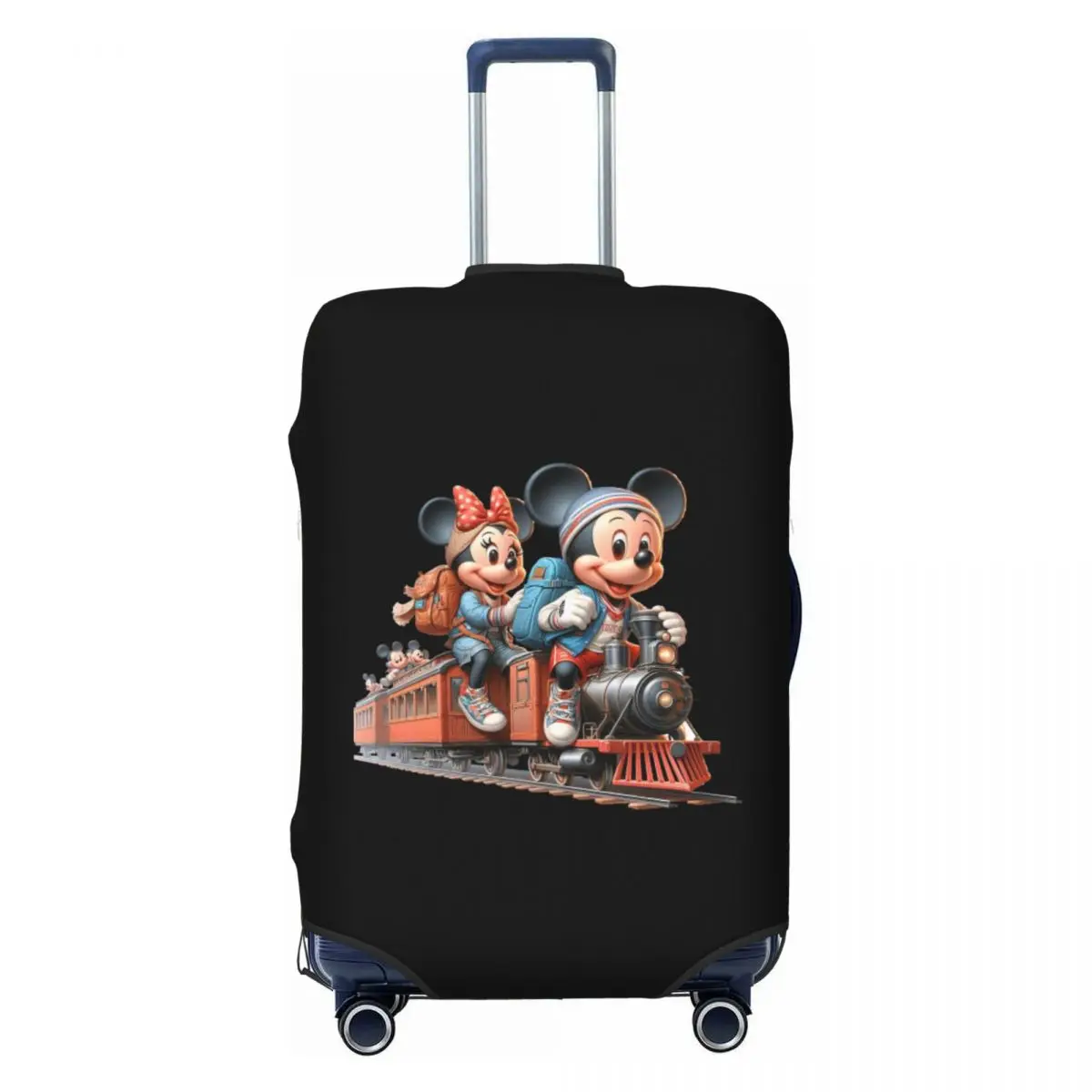 

Custom Mickeys Anime Mouses Anime Cartoon Luggage Cover Protector Cute Travel Suitcase Covers for 18-32 Inch