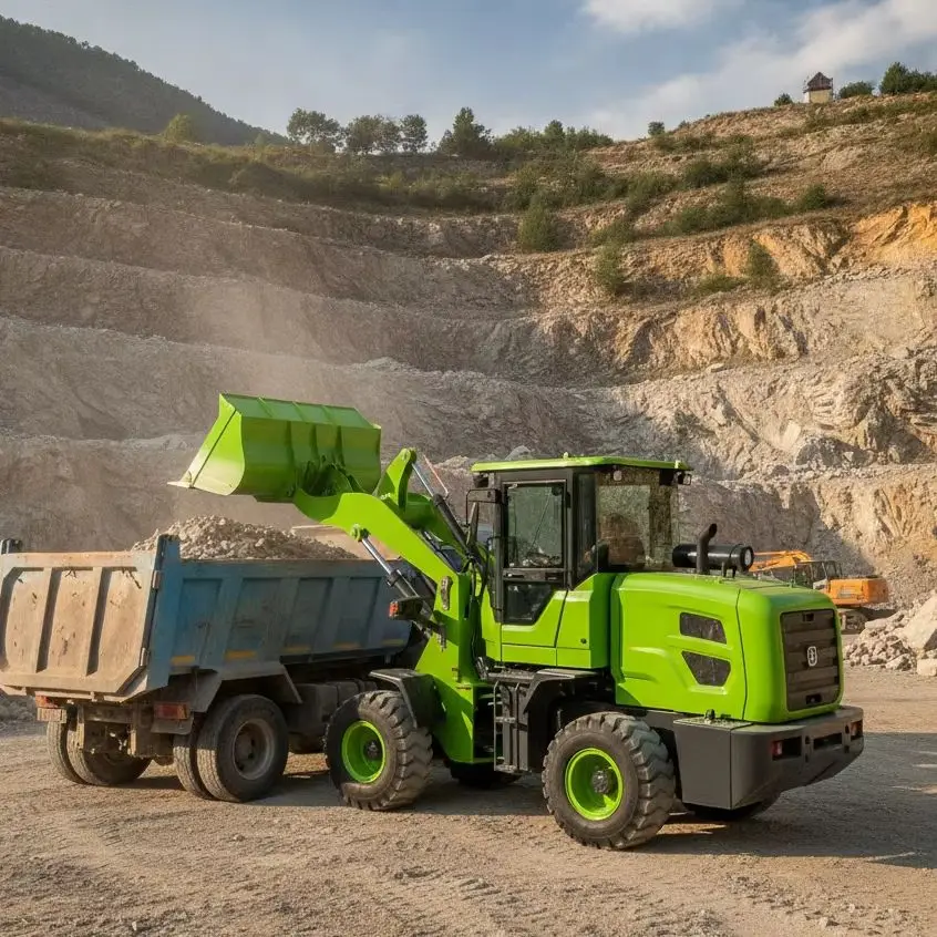 Custom ZL910 Heavy Duty Loader for Warehouse Yard Operations CE Euro 5 Hydraulic Machinery