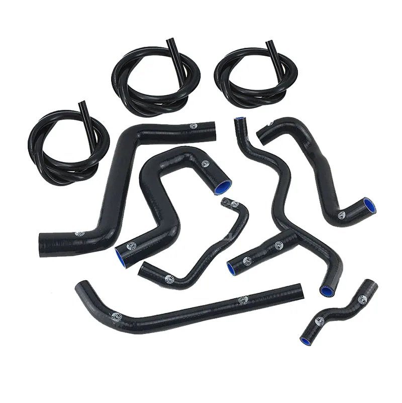 Silicone Intake Hose +Vacuum Hose Kit For V W Golf GT I MK2 1.8 8V PB code 1987-1991(12pcs)