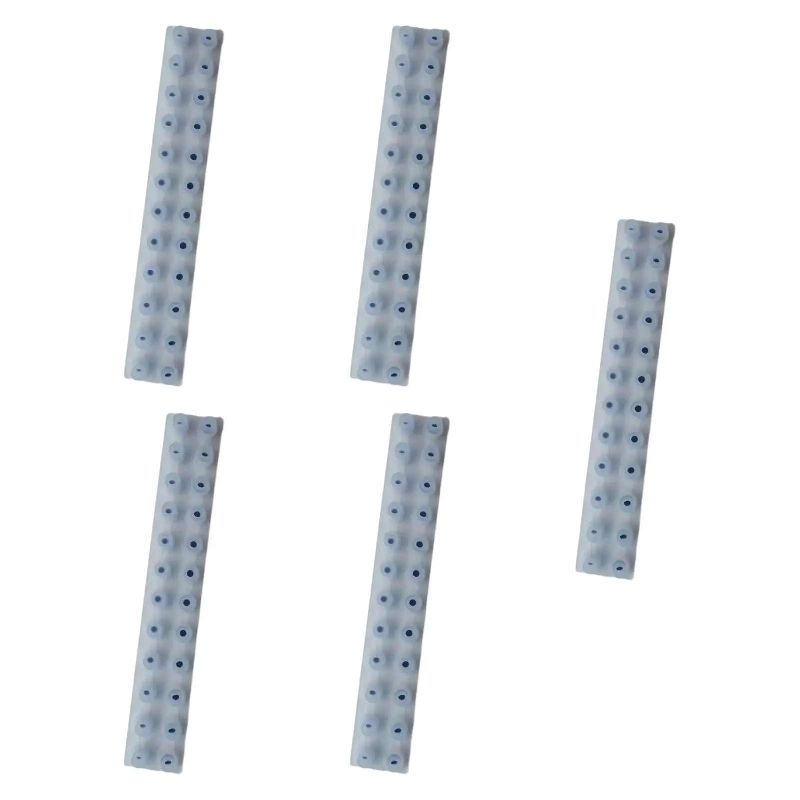 Silicone Conductive Rubber Keyboard Repair Strips Piano Key Contact Pad Accessory for E465 view 2