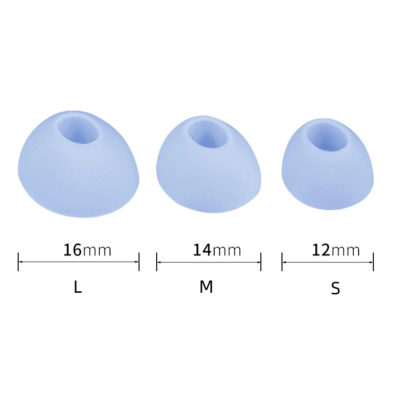 Силиконовые амбушюры для OPPO Enco Air 2i/ Air 3i, 6 шт., амбушюры для OPPO Air3 Pro/Air4 Pro/Free3, беспроводная гарнитура, вкладыши