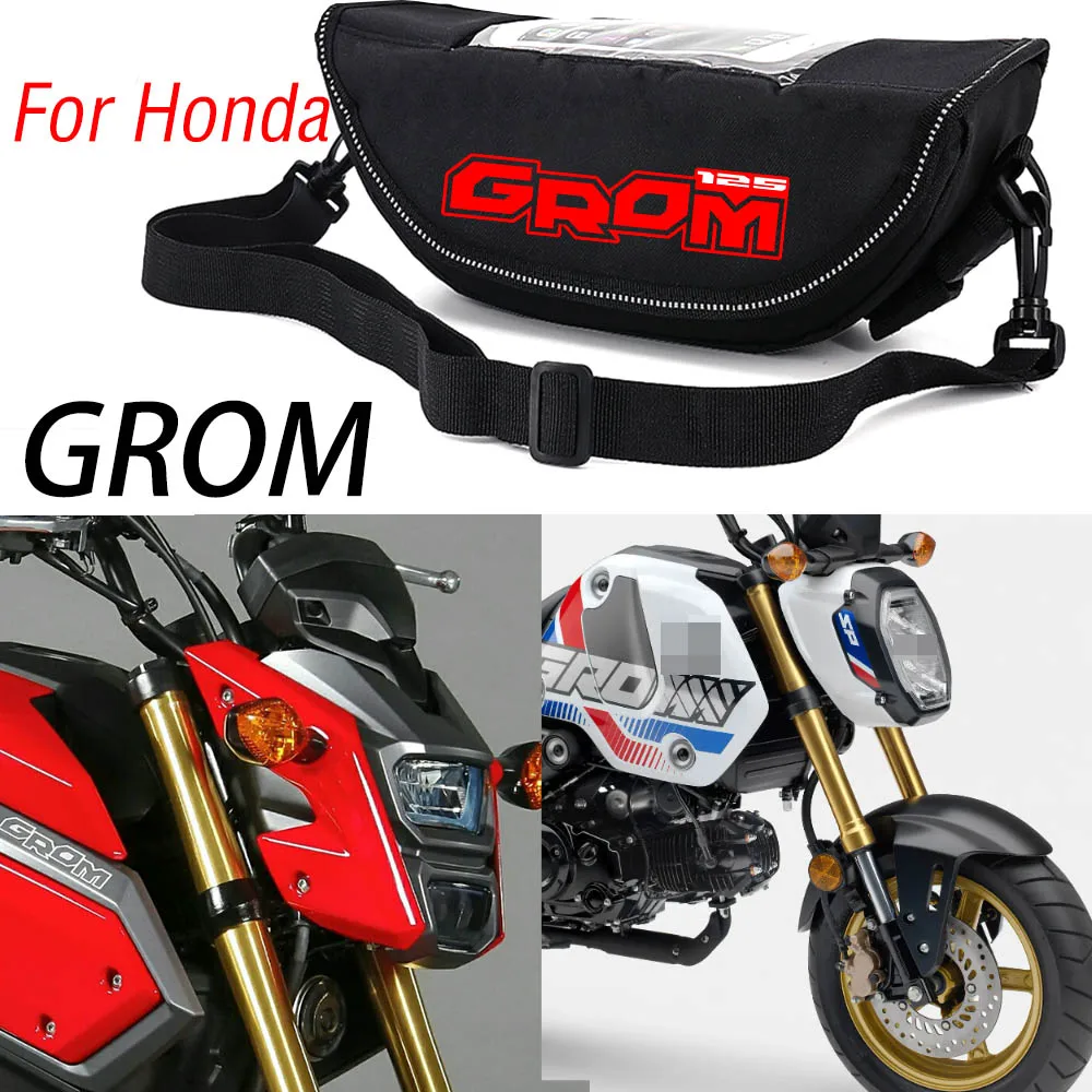 

For HONDA Grom Msx125 Grom125 Grom Motorcycle accessory Waterproof And Dustproof Handlebar Storage Bag