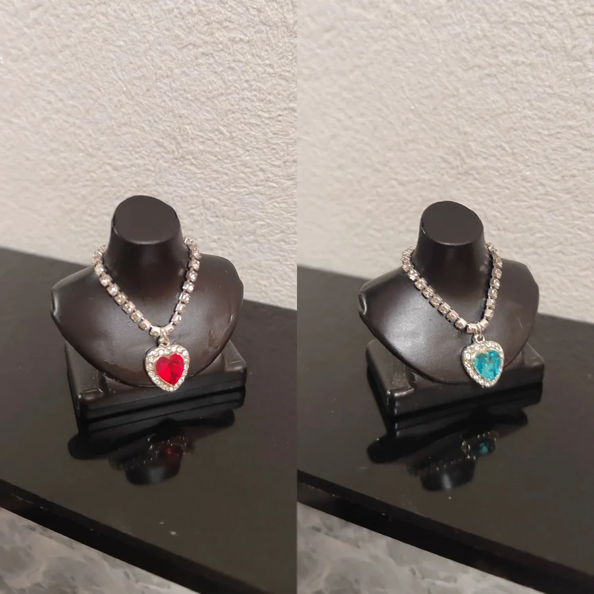 

1/6 супермодель куклы, ювелирные аксессуары, роскошное красочное бриллиантовое ожерелье в форме сердца, 30 см, кукла принцессы, платье «сделай сам»