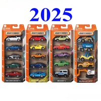 2025 Original Matchbox Car 1/64 5 Pack Set Rescue IV Japan Cruisers British Roadways Vehicle Model Toys for Boys Collection Gift