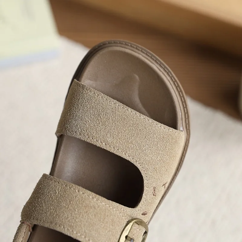 Child Casual Sandal 2026 Summer New Simple Child Soft Sole Single Shoe Classic Children's Non Slip Outdoor Travel Beach Sandals