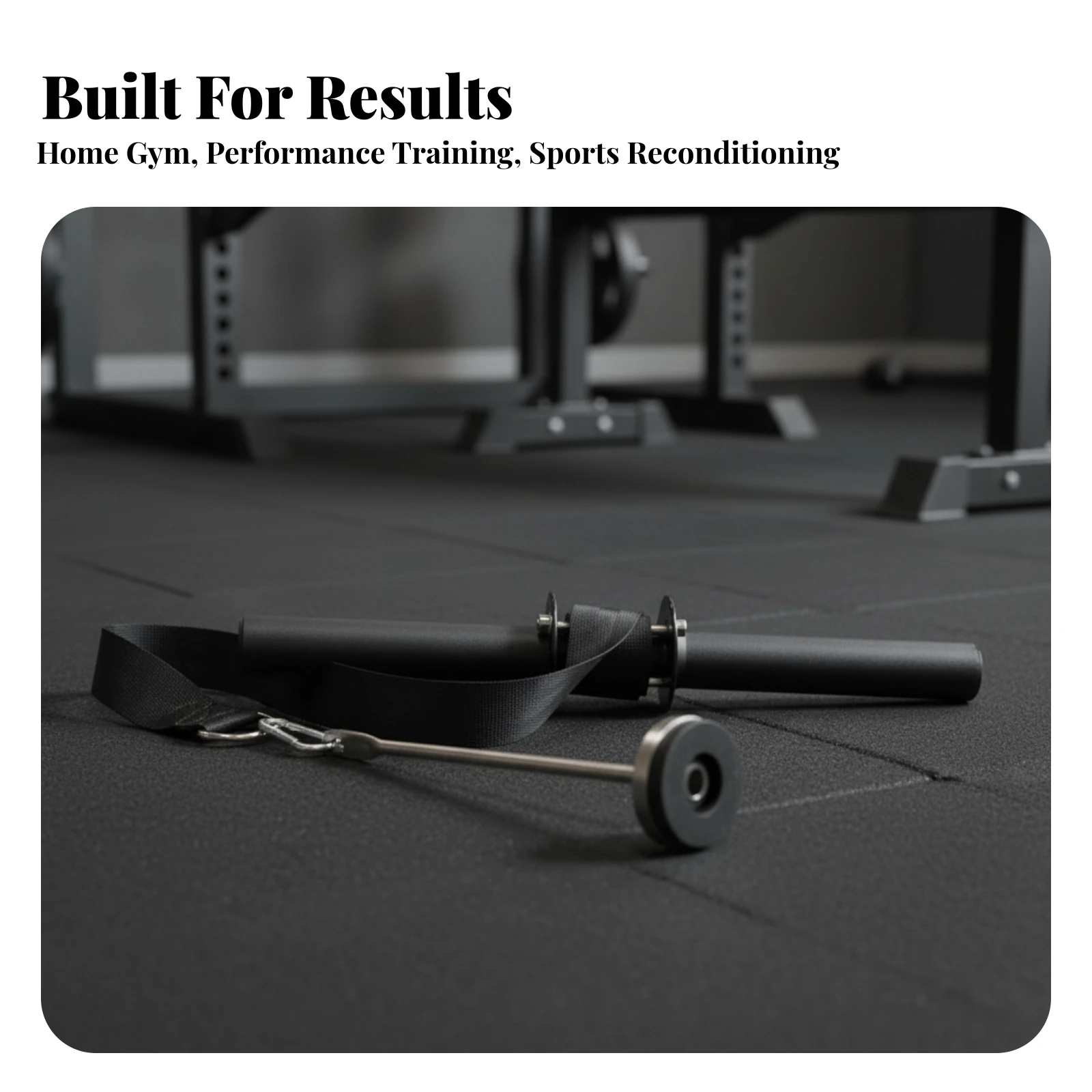 Wrist Roller Forearm - Askı Çubuklu Önkol Güçlendirici, Ağır Hizmet