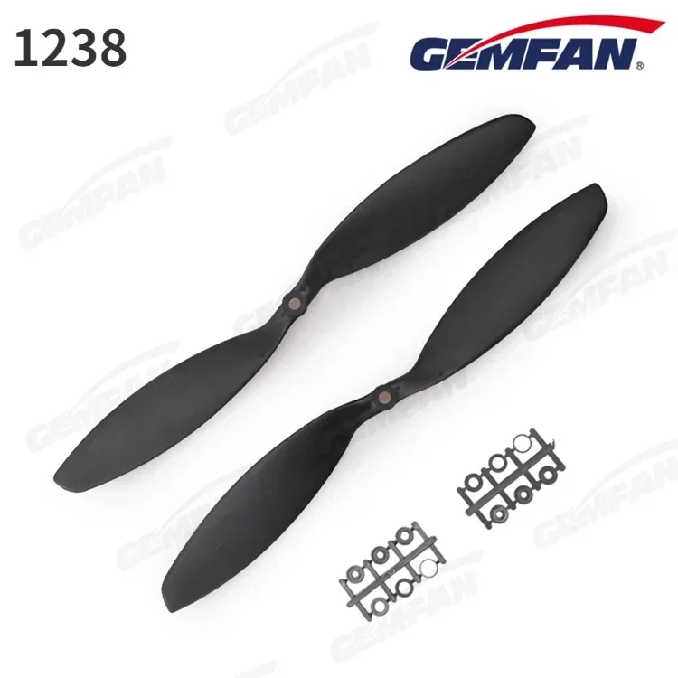 5 أزواج (5CW + 5CCW) Gemfan ABS المروحة 8045 9047 1038 1045 1147 1238 (لون عشوائي) مع محولات لطائرة RC متعددة الدوار