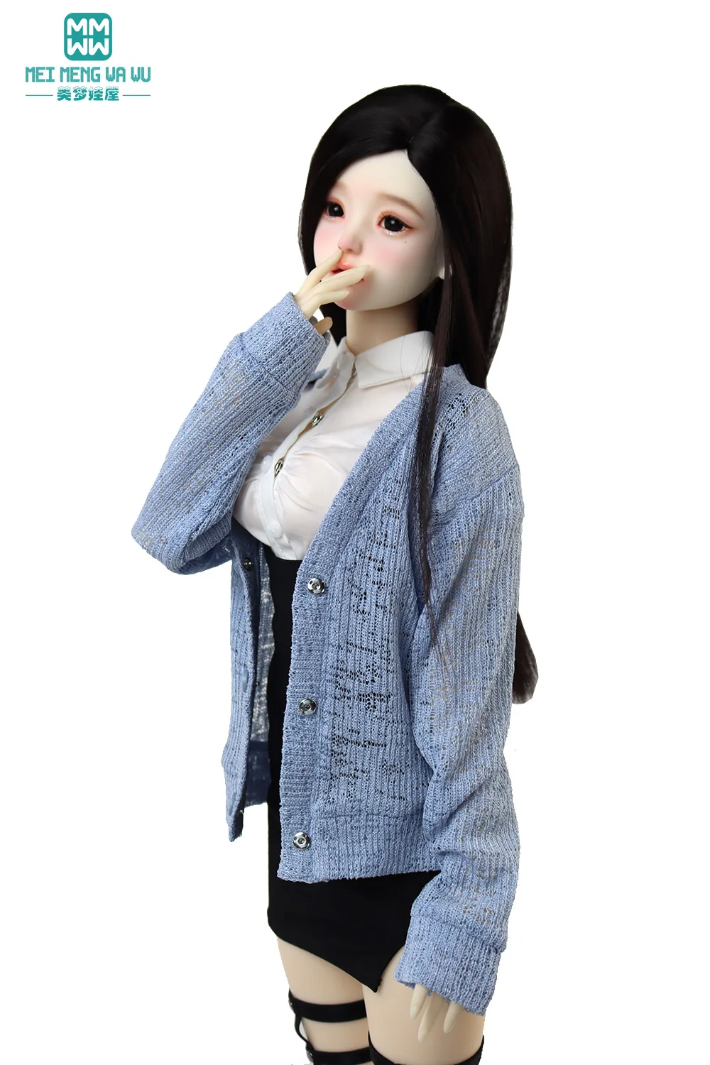 BJD clothing fashion sweater, coat, knit, mini skirt, denim shorts 58-60CM 1/3 SD ball joint doll toy accessories girl gift