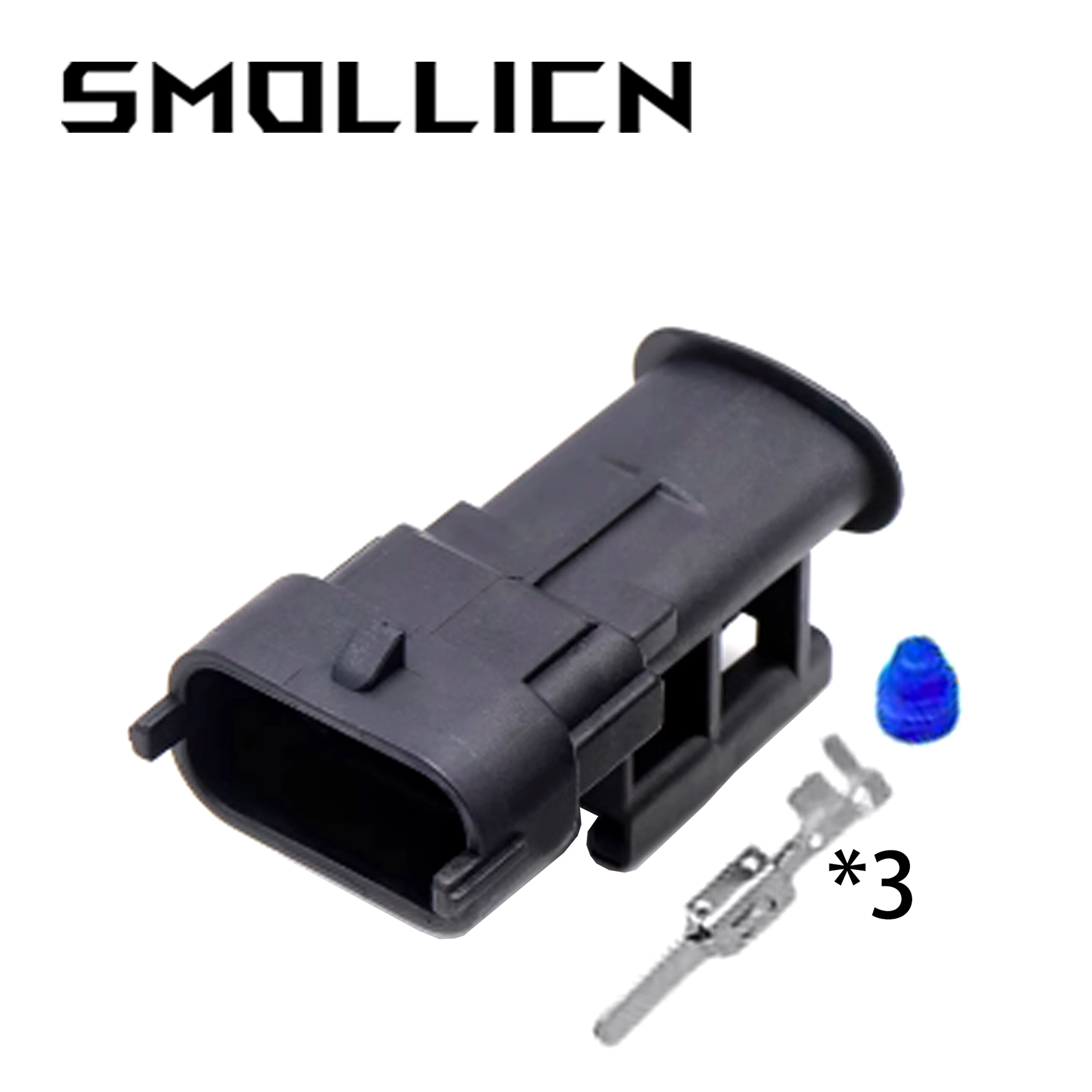 1/5/10/20/50 Sets 3 Pin 2.8 Series 1928405523 1928A00517 MAP Auto Sensor Plug Diesel Injection Pump Connector Waterproof Socket