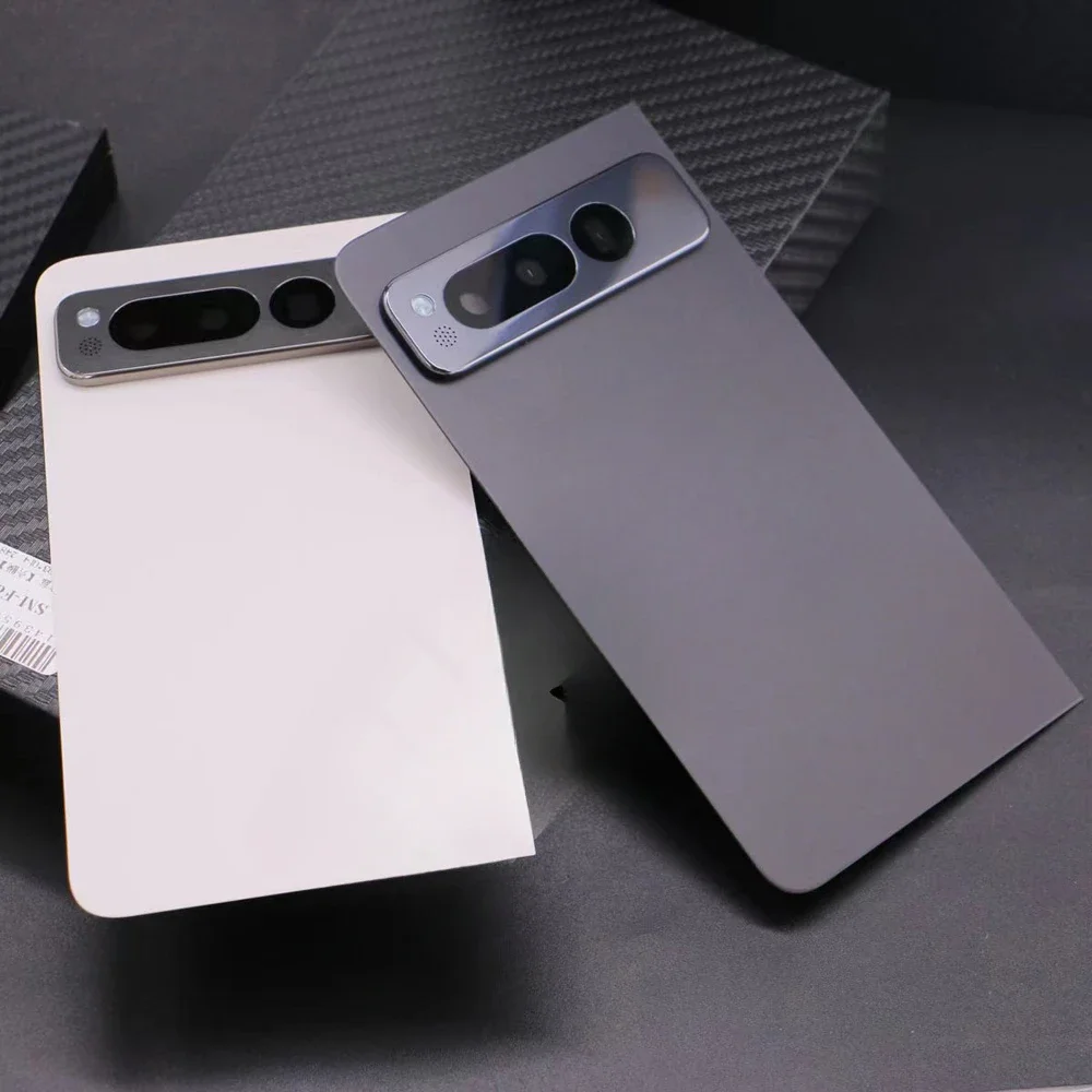 

Новое заднее стекло для Google Pixel Fold 7,6 дюйма, крышка батарейного отсека, задний чехол с объективом камеры + клейкая замена