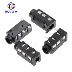 DIP/SMD PJ320A 3.5MM Headphone Audio Socket PJ-320D PJ320 PJ-320 4Pins Audio Interface