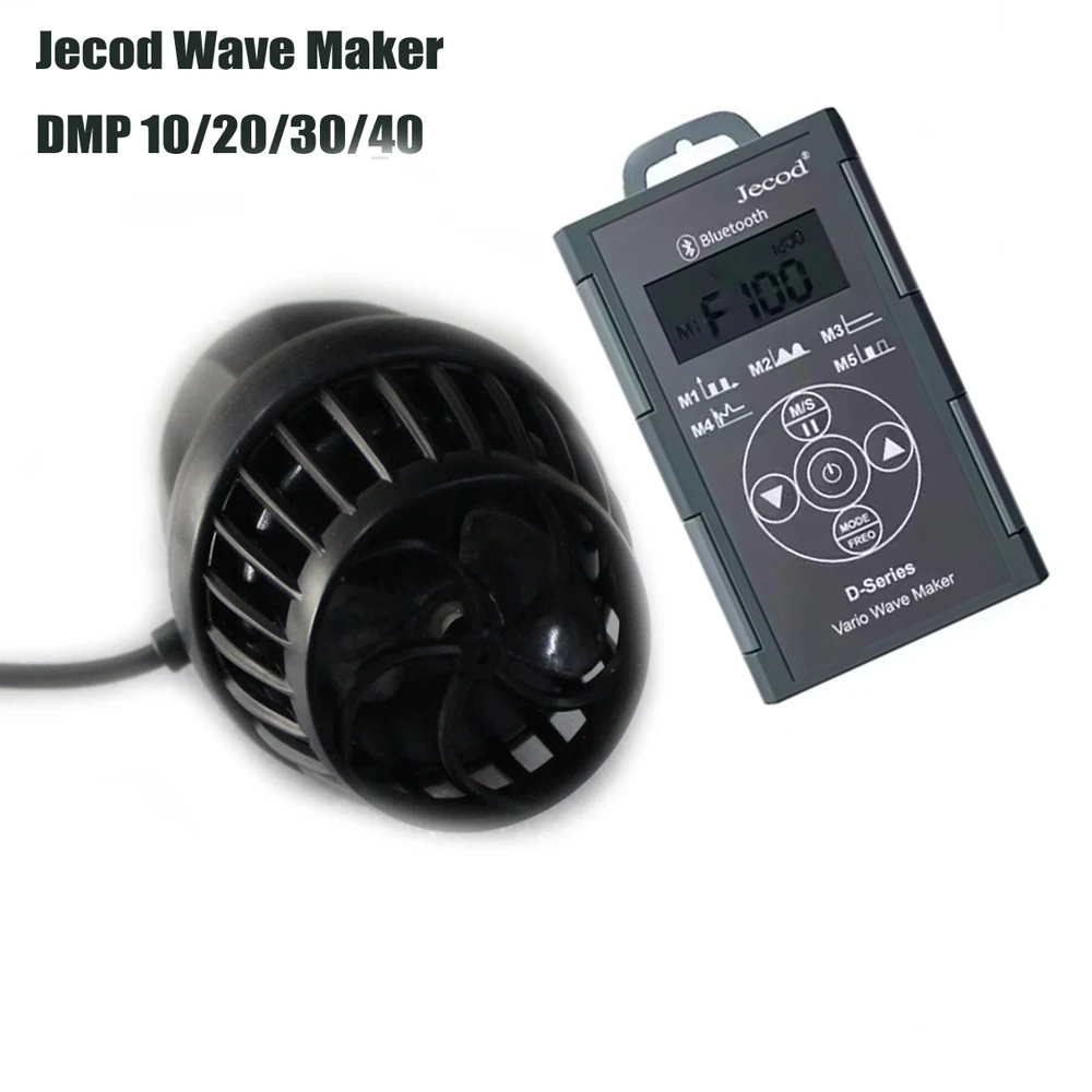 

Jecod Jebao Dmp-10/20/30/40 New Smart Bluetooth App Control Cordless Wavemaker Pump for Freshwater Saltwater Aquarium Fish Tank