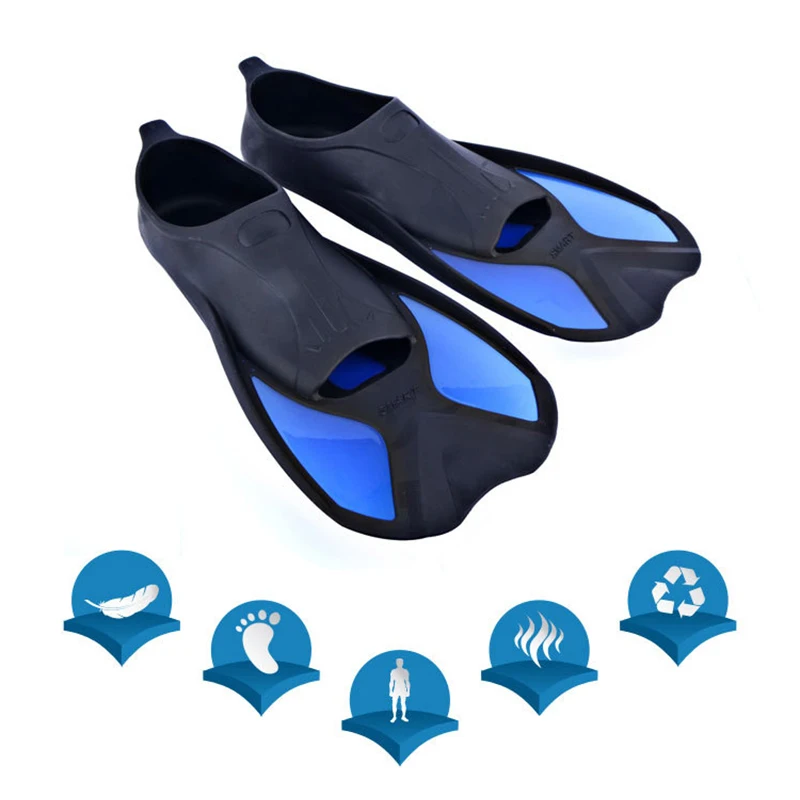 

Universal Silicone Flippers Swimming Training Waterproof Fins Summer Water Sports Frog Shoes Outdoor Swimming Diving Accessories