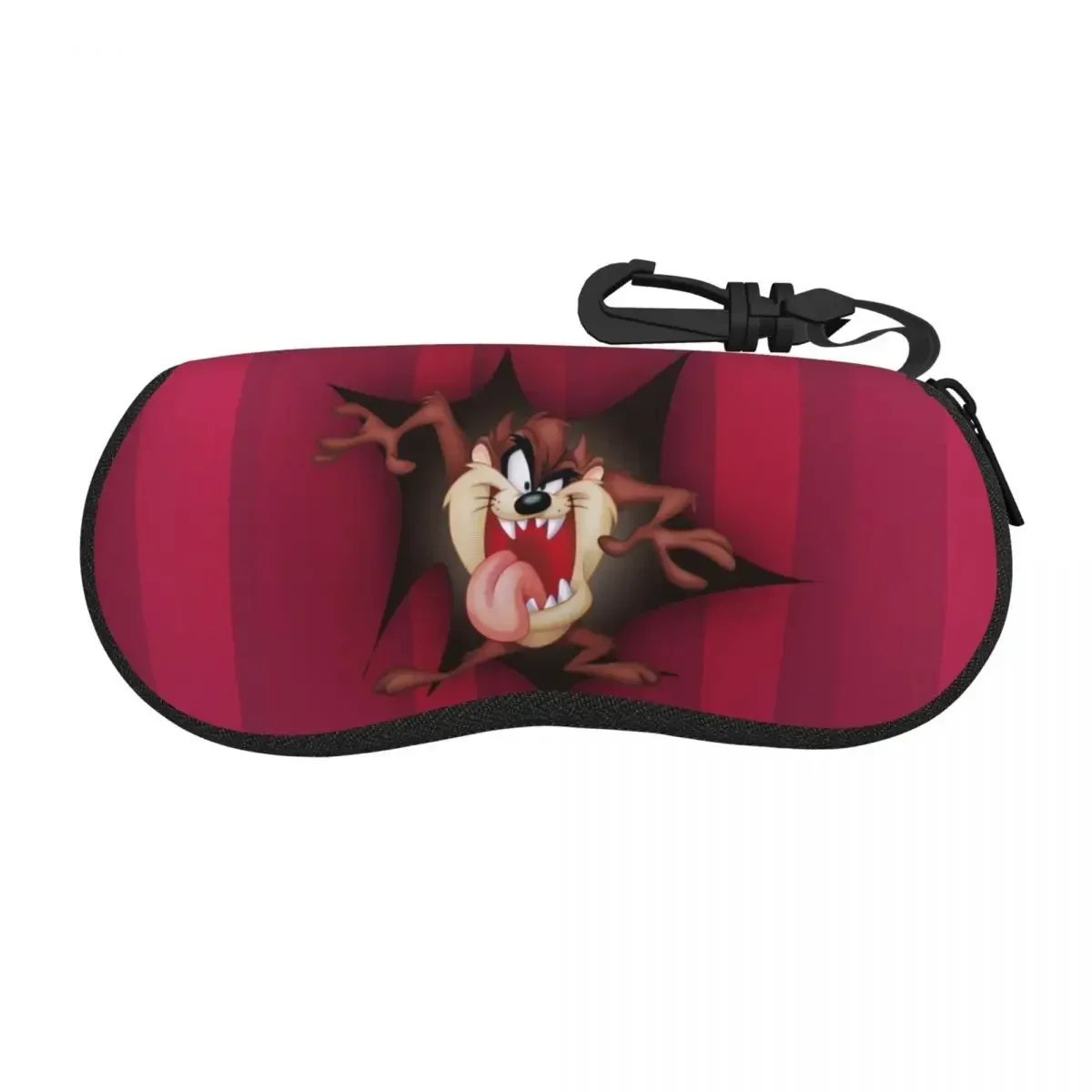 

Cartoon Tasmanian Devil Comic Shell Glasses Case Protective Sunglasses Box Women Men Soft Eyeglasses Bag Pouch