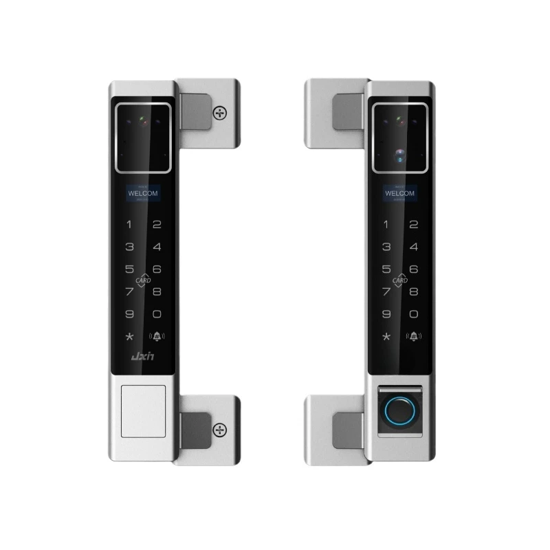 

Villa courtyard broken bridge aluminum waterproof facial recognition fingerprint intelligent electronic room automatic door lock