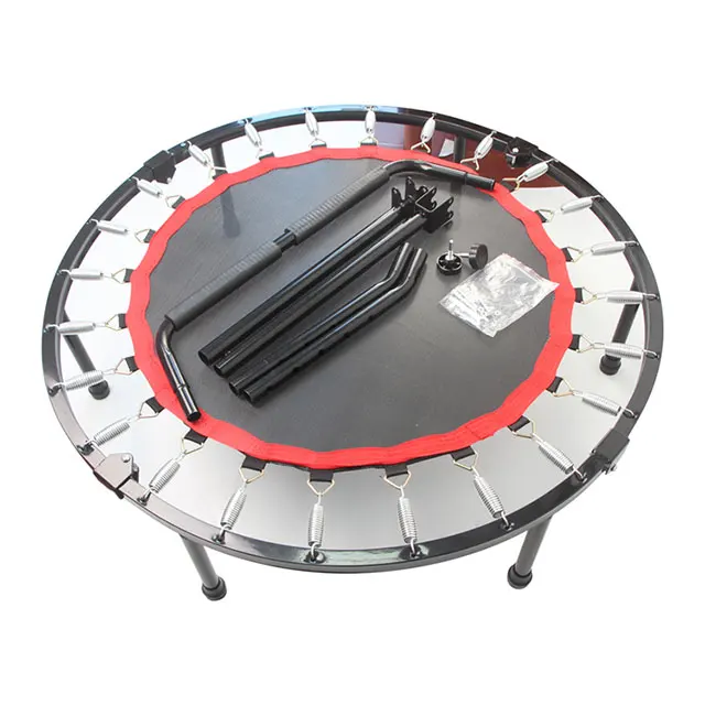 High quality custom For40 48 inch trampoline adult children foldable trampoline home gym fitness equipment