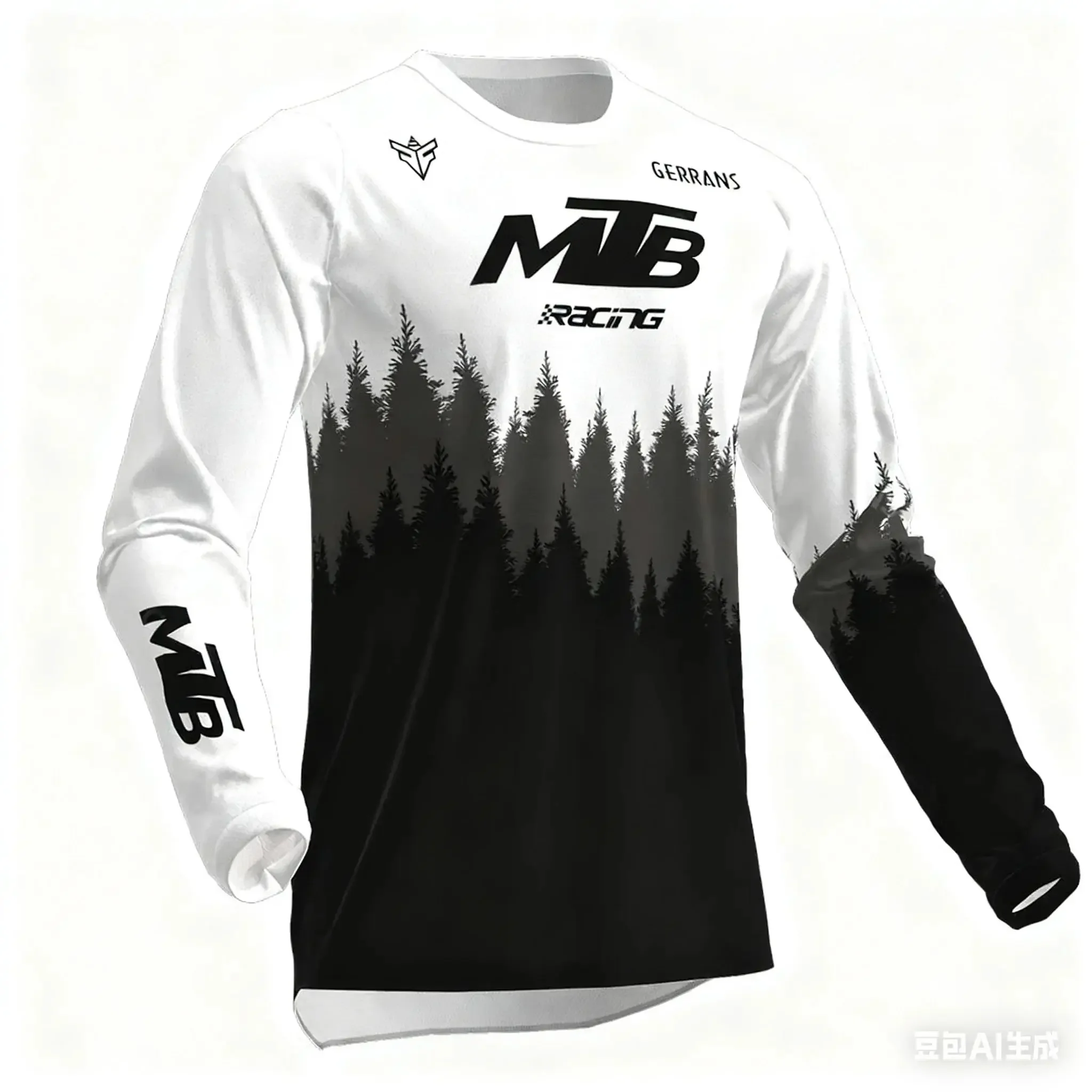 2026 Teen Long Sleeve T‑Shirt, Mountain Bike Motocross Riding Jersey, Loose Top for Cycling Camping Fishing Outdoor Sports