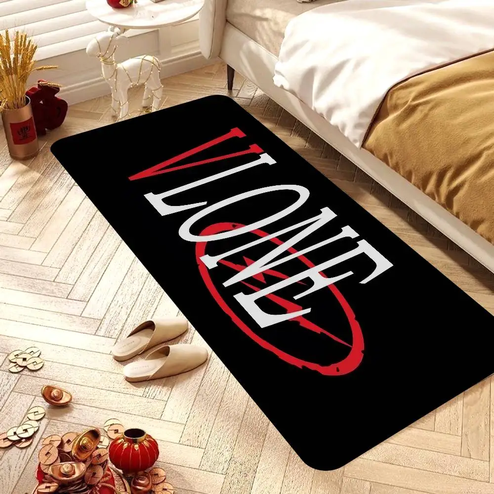 Vlone  Bathroom Mat Retro Multiple Choice Living Room Kitchen Rug Non-Slip Bedside Mats