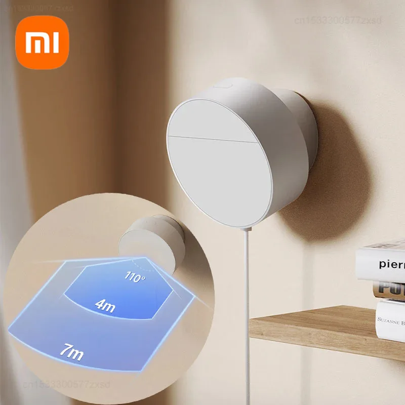 Xiaomi เซ็นเซอร์ตรวจจับการเคลื่อนไหวของมนุษย์แบบไร้สาย Pro ระบบ WiFi อัจฉริยะร่างกายมนุษย์มีอยู่จริงเซ็นเซอร์ตรวจจับการเคลื่อนไหวของร่างกายด้วยรังสีอินฟราเรดเหนี่ยวนำ