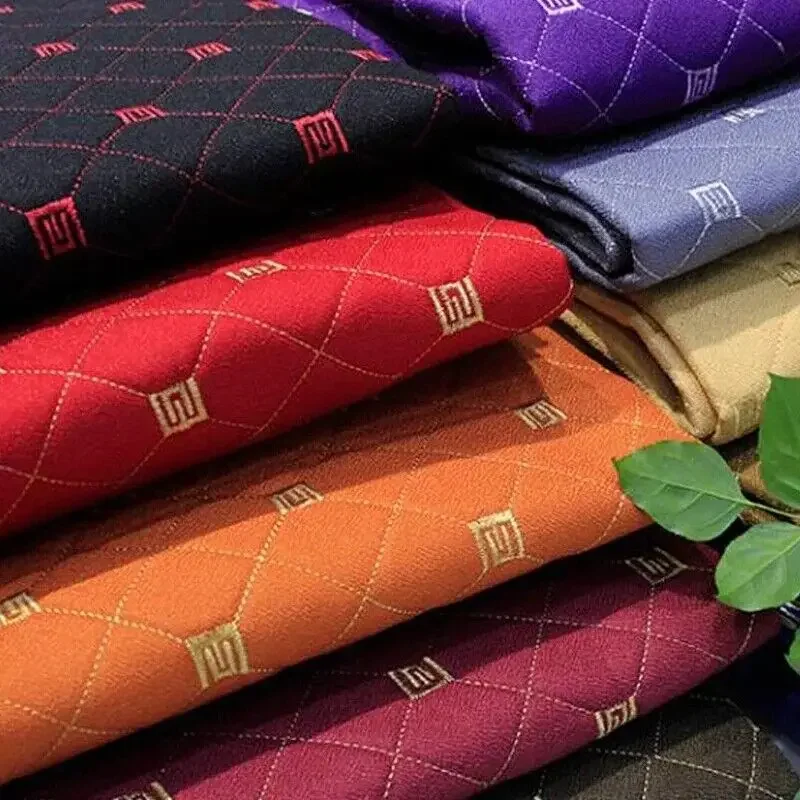 

100x148cm Cotton Linen Quilted Fabric Sponge Embroidery for Car Interior Seat Cover DIY Sewing Craft Clothing Supplies