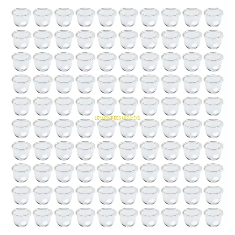 M7DF 10/100pcs прозрачные топливы насосы насосы карбюраторы масляных пузырьковых лампочек лампочки лампочки
