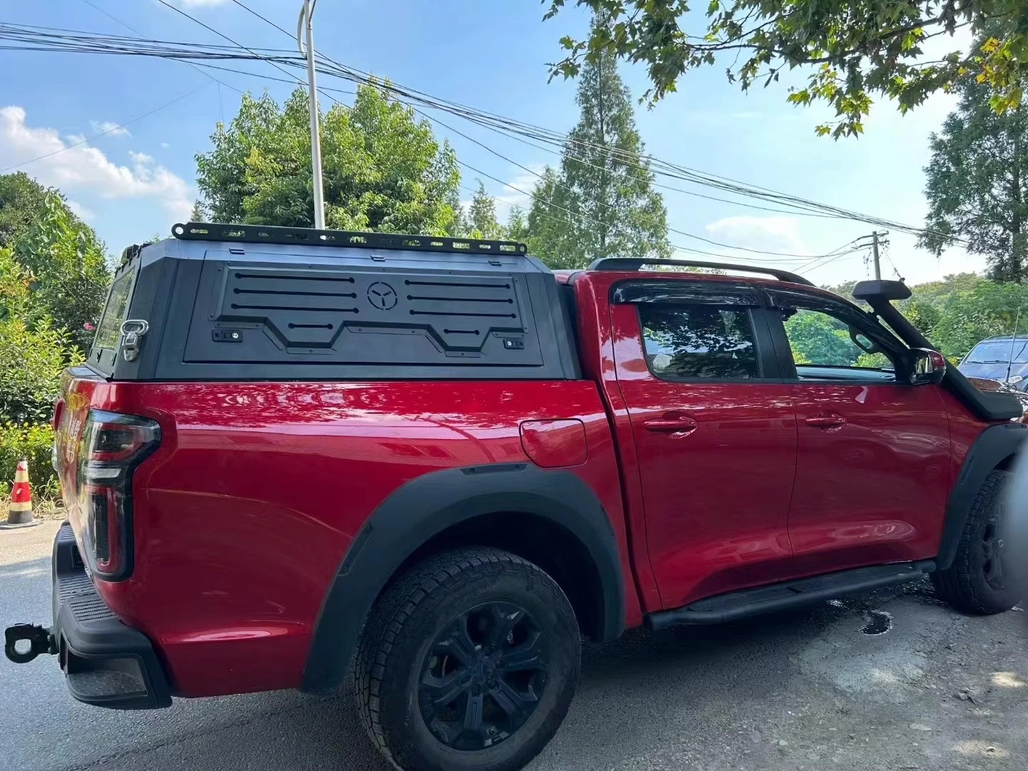 Waterproof 5ft 5.5FT 6FT Steel Pickup Hardtop Canopy Aluminum Alloy Camper Shell For Dodge Ram 1500 Ford F150 Toyota Hilux