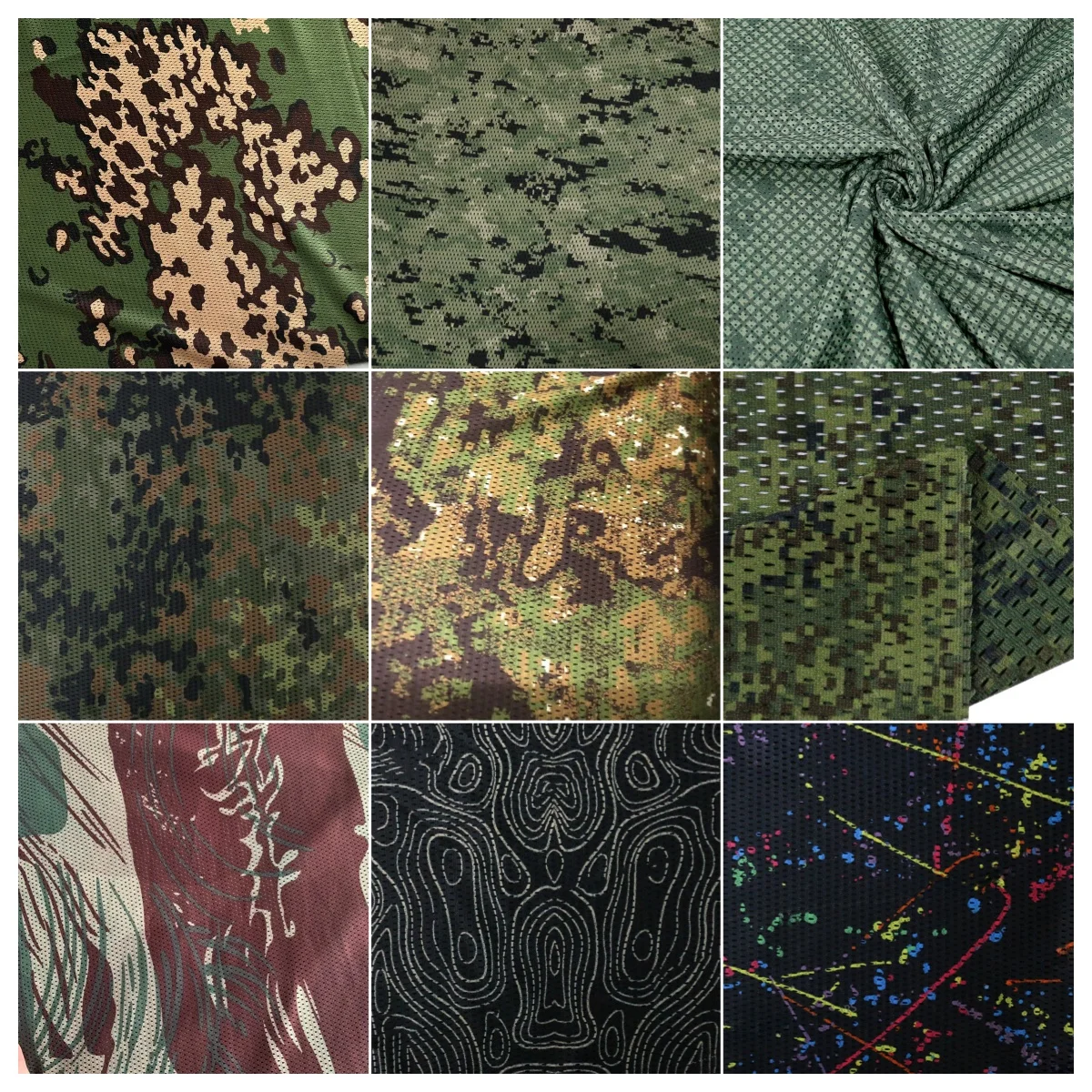 Мексиканский MCBK MCTP MCAP MTP Desert Night Tiger Stripe Flecktarn AOR2 SS-LETO Топографический камуфляж из сетчатой ткани Маска Шарф DIY