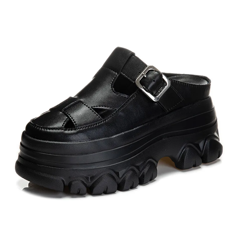 

Тапочки 9 см, повседневная обувь, женские шлепанцы на каблуке, Pantofle, женские роскошные туфли на плоской подошве для девочек, 2025 г., из искусственной ткани, Рим, супер хлопок