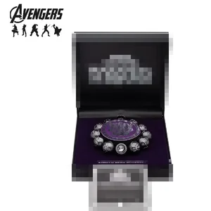 Marvel Avengers Pantera Black Armband Anime für Männer und Frauen, personalisierte kreative Gedenkkette, Retro -Urlaubsgeschenk 8 Hauptverkäufe Black Panther Armband - №4