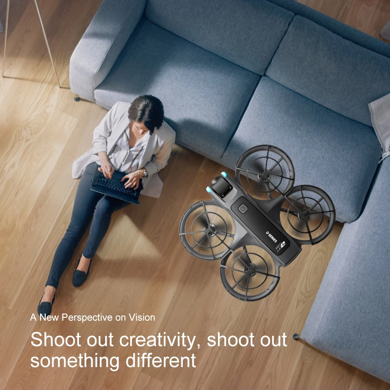 D2 Drone 8K Aerial HD Intelligent Avoiding Obstacle with Larger Screen Remote Control Folding Brushless Power GPS Drone