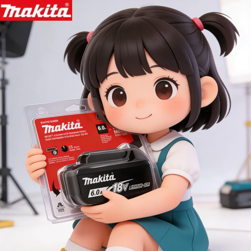 

Genuine 18V Makita 6Ah Makita Battery BL1840 BL1830B BL1850B BL1850 BL1860 BL1815 Replacement Lithium Battery