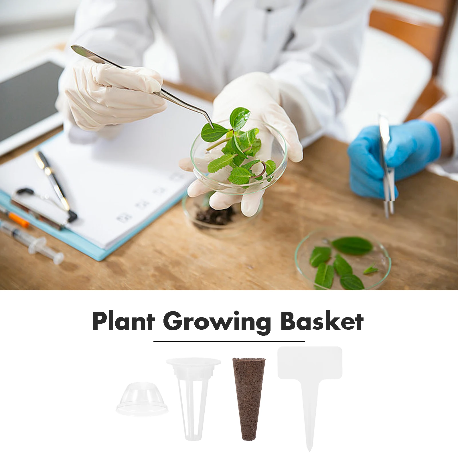 

Hydroponic Planting Set Grow Baskets Sponge Kit Indoor Garden System Water Absorption For Hydroponics Supplies Micro