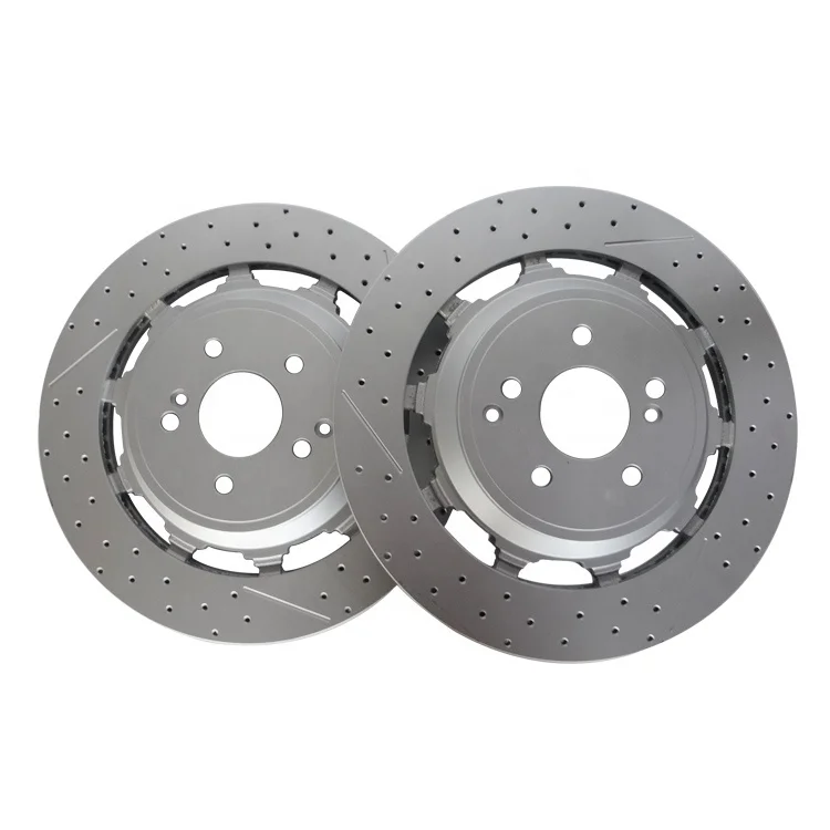 Auto brake systems rear brake discs for Mercedes W222 S63 AMG 2014 2015  S680 X222 2018 2019 disk brakecustom