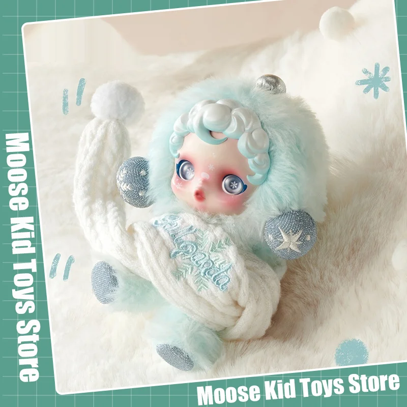 

Genuine Skullpanda V2 Winter Symphony Series Series Blind Box Skullpanda Vinyl Doll Pendant Toys Mystery Box Ornament Girls Gift