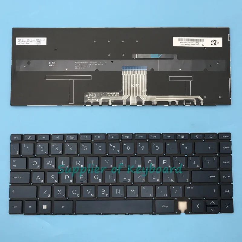 

NEW English/Russian Keyboard For HP Spectre x360 14-EA 14-EA0023DX 14-EA0047NR 14-EA1023DX 14-EB0000 14-EB10000 14-EB0010NR
