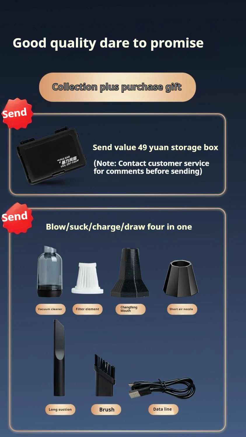 Soplador de aire eléctrico de 400000 RPM, ventilador Turbo Jet, Motor sin escobillas, ventilador Turbo violento de alta velocidad, potente soplador de polvo recargable por USB