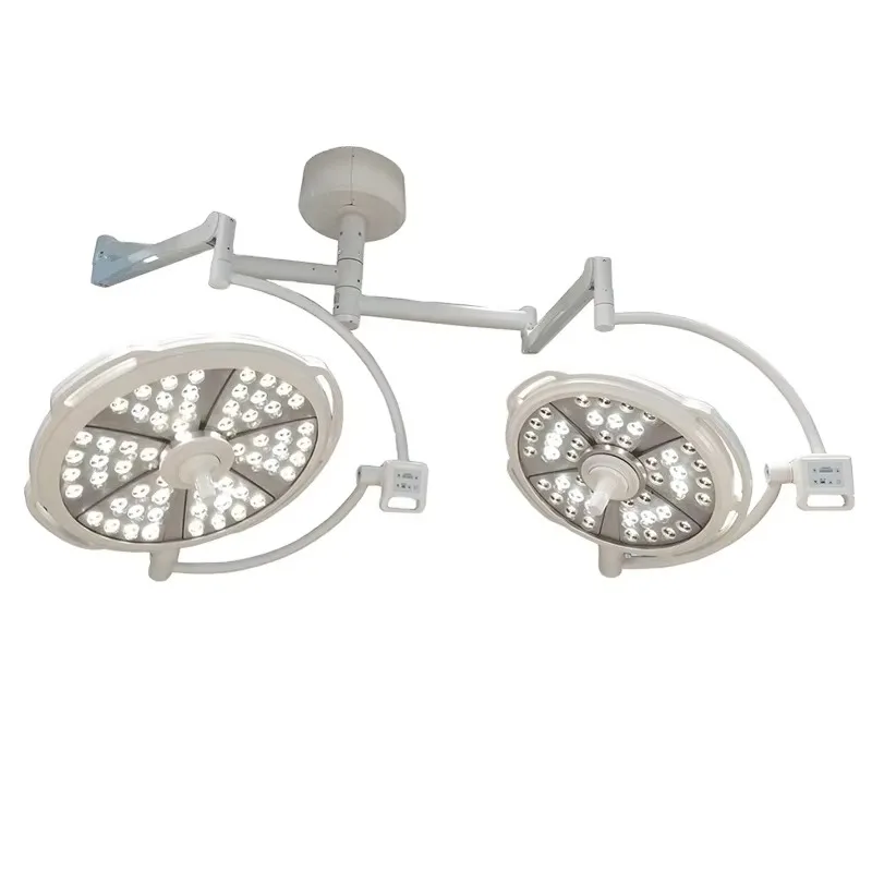 Ceiling Double Head Shadowless Light Emitting Diode Operating Room Light Inlet Arm Operating Light