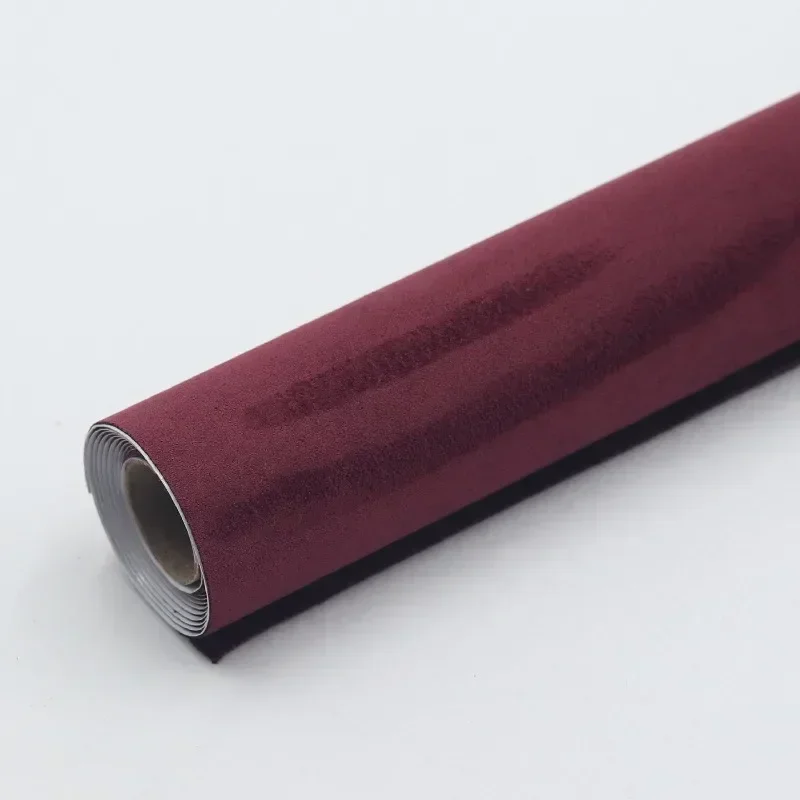 Suede zelfklevende stof zelfklevend synthetisch leer auto-interieur deur fluwelen stoffen sticker faux suède reparatiepatches