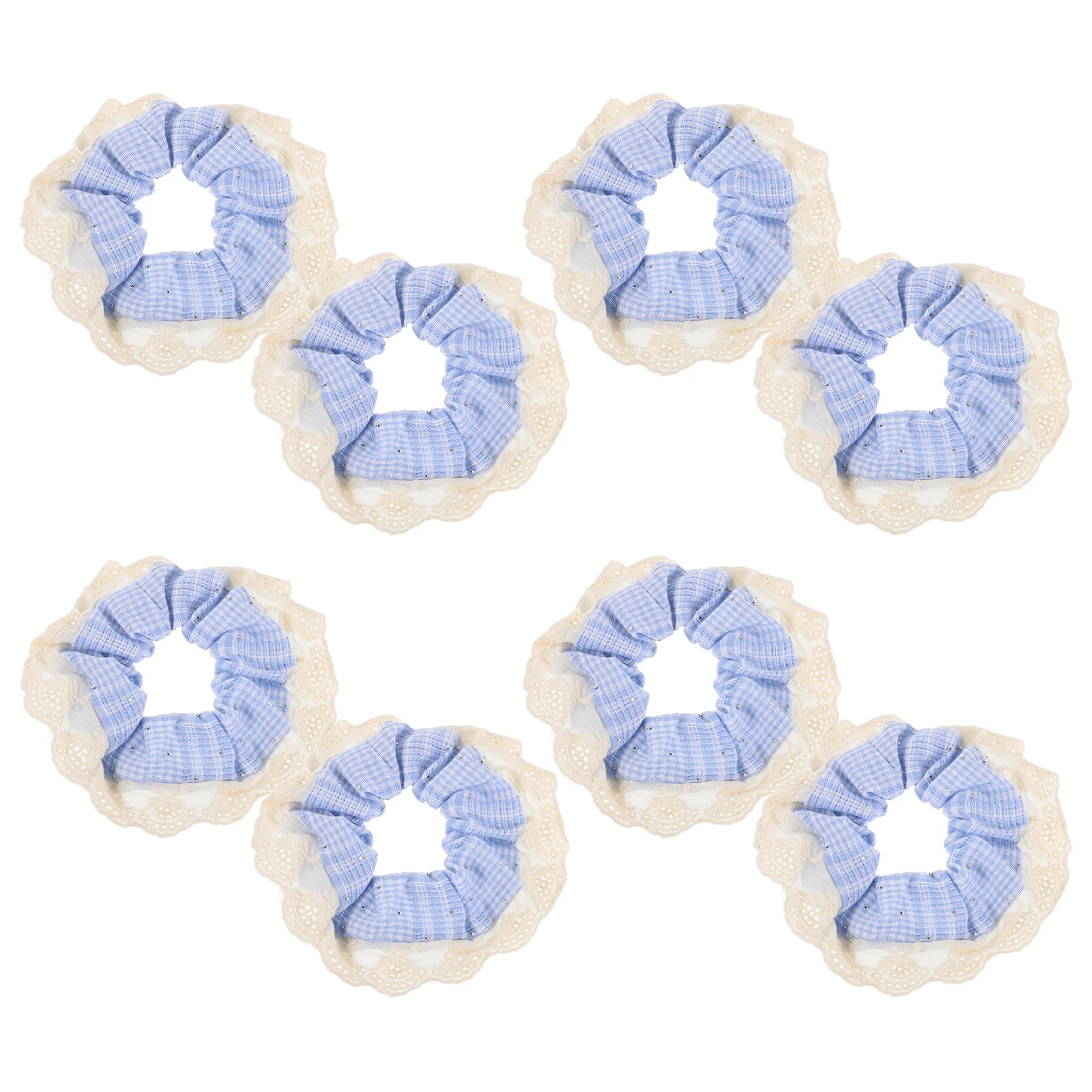 

8 Pcs Hair Ring Boho Ties Women Decorative Ponytail Holder Elastic Rope Scrunchies for Oversized Advanced