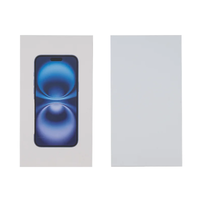 100 قطعة هاتف ذكي مخصص كرافت ورقة كرتون التعبئة والتغليف فارغة تخزين الهاتف المحمول صندوق عام آيفون 17 برو ماكس w42