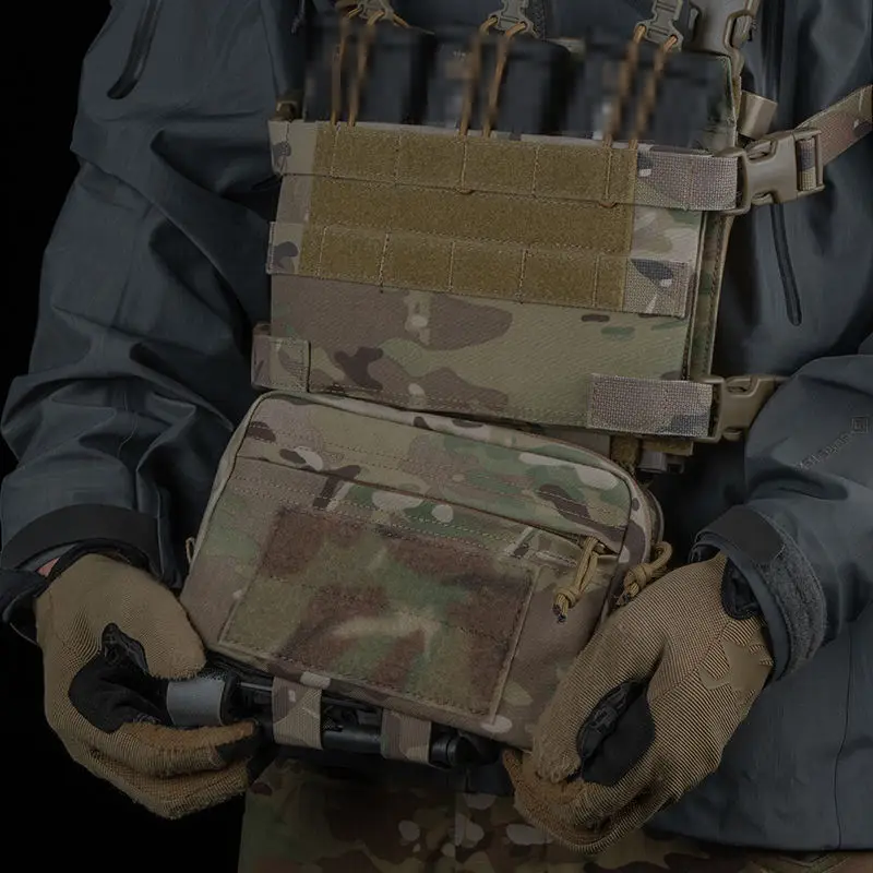 Tactical R-Series Drop GP Pouch 8X5 Inch Crye Style Pouch for JPC FCPC V5 LV119 Chest Rig Plate Carrier Gear