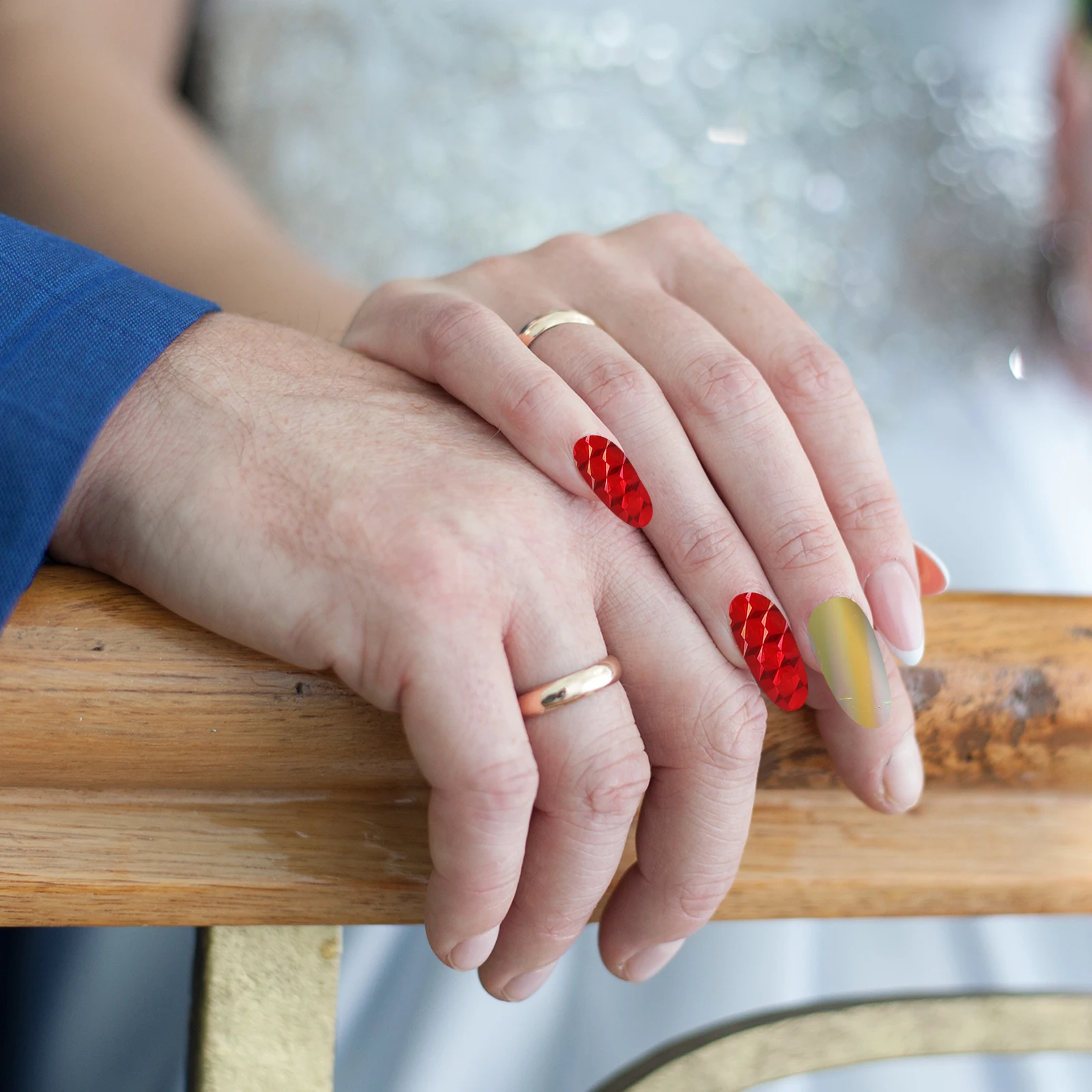 

Sky Nail Art Stickers 2 Sets Manicure Paper Decals Tattoos DIY Designs Easy Apply Home Parties Christmas Halloween