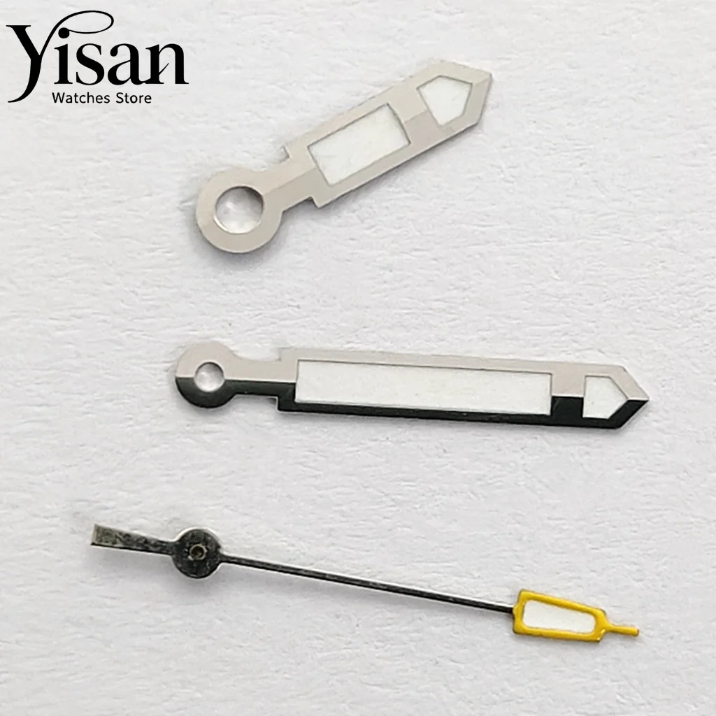 Silver Yellow Watch Hand Fit NH35 NH36 ETA2824 2836 DG3804 Miyota 8215 821A Movement Watch Mod Accessories view 3